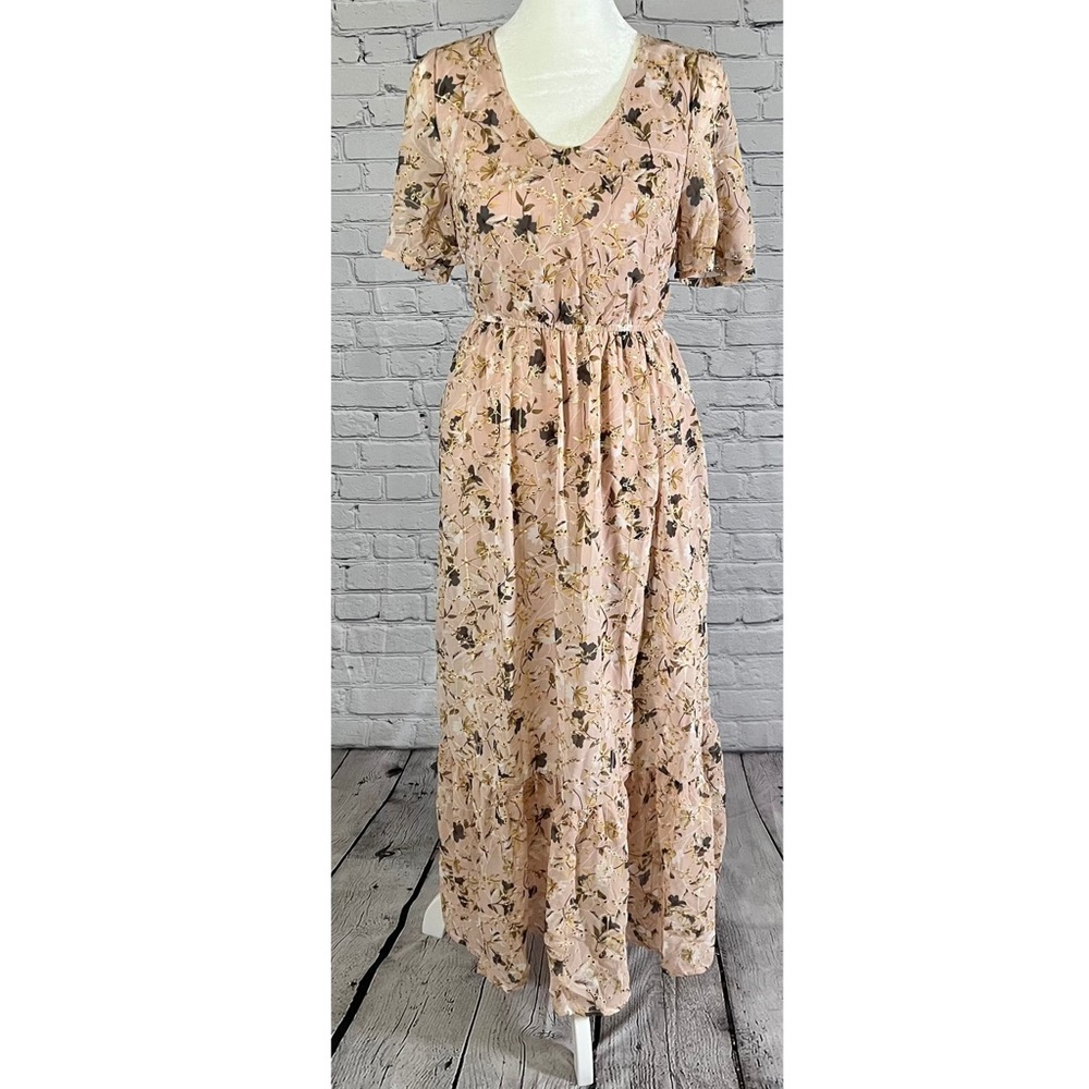 NWT: Floral Maxi Dress
